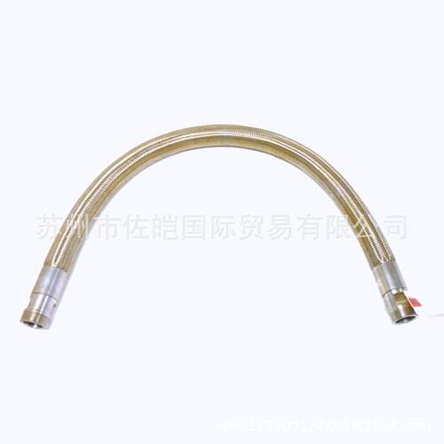Pureflex品牌SIL认证金属编织软管 平滑PTFE不锈钢编织软管总成