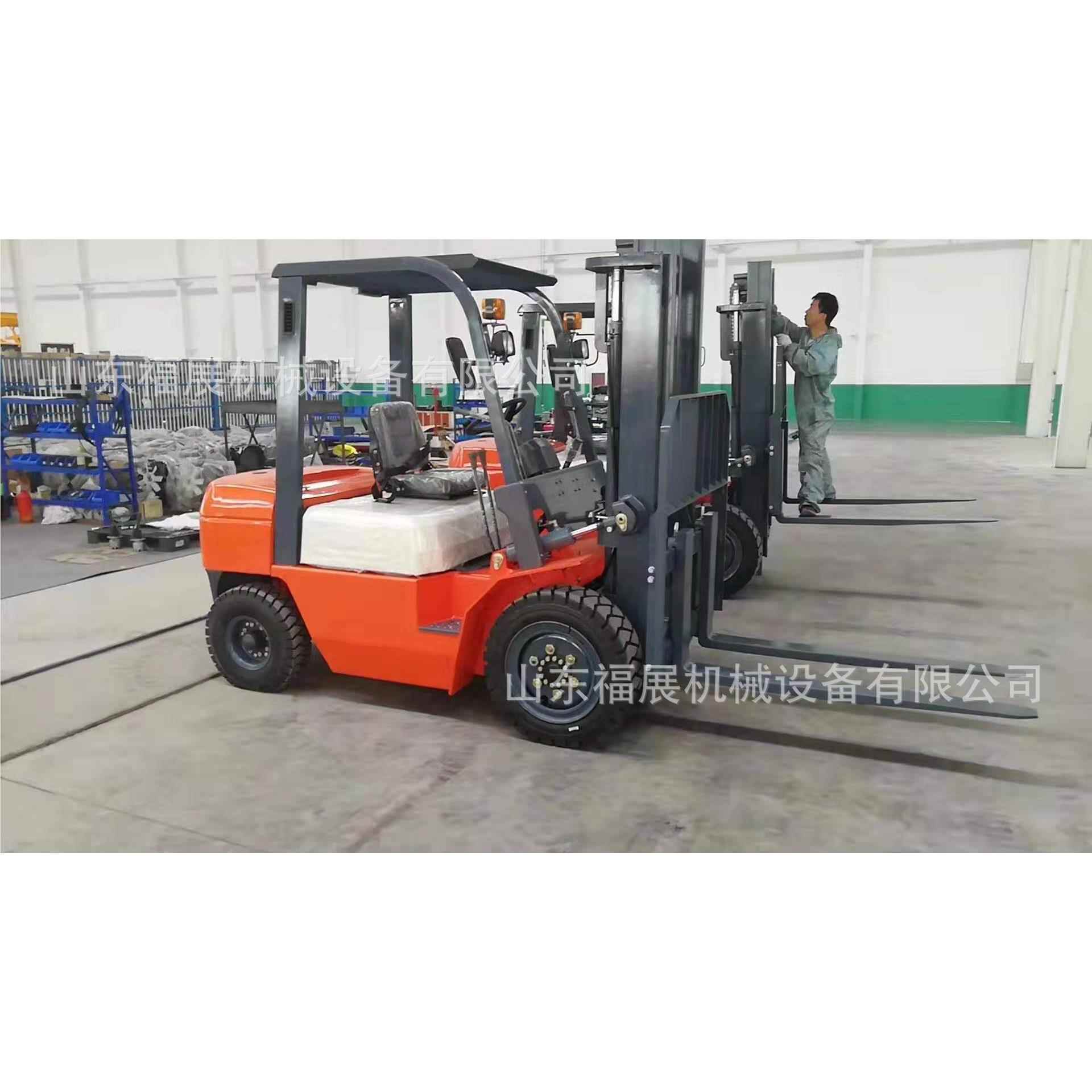 驱越叉车四缸四驱叉车 5CPC30单杠1.吨两野叉车 三包服务联保