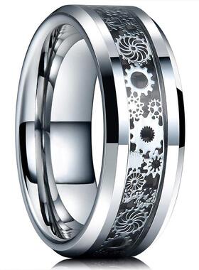 Steampunk Vintage Silver Color Gear Wheel Stainless Steel
