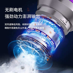 无刷家用吸尘器大功率手持无线小型迷你吹吸一体车载吸尘器 便携式