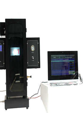 建筑材料烟屏测定仪烟密度3- 触控制密度测试仪建材电脑jcy燃烧