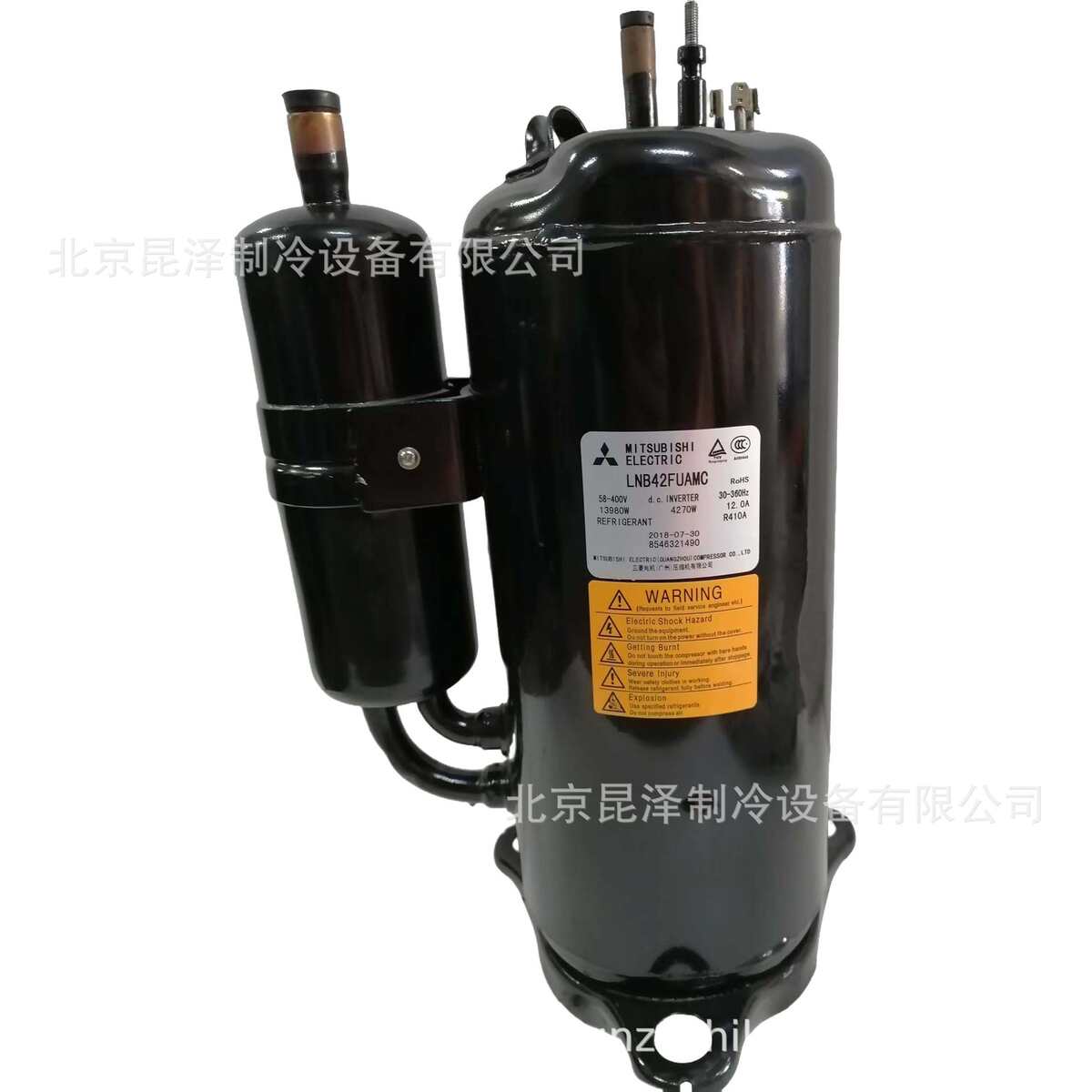 低温制冷转子式 RH145VHAC 中央空调制冷变频压缩机