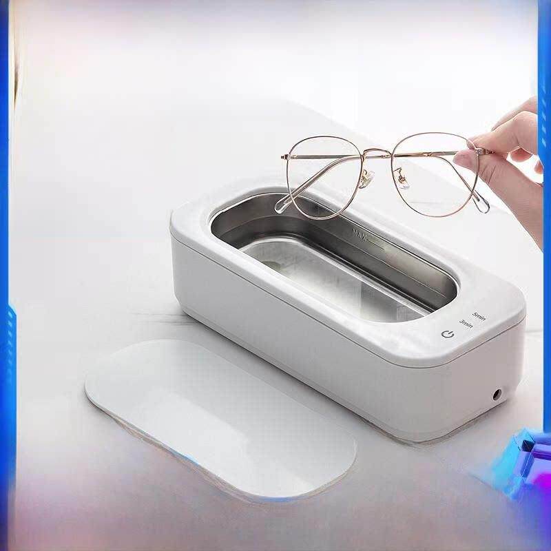 110V超声波清洗机美国标准英国香港超声波清洗机家用便携式眼镜首