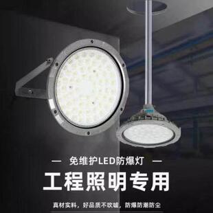 LED防爆灯 隔爆型100W车间仓库厂房防爆工矿业加油站三防灯300W