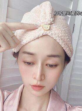 ower Long Curly Hair Cap Microfiber Wisp Dry Head Hair Towel