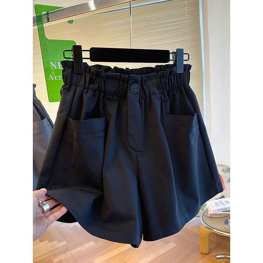 梨形身材短裤女夏季薄款运动护腰高腰宽松显瘦阔腿五分休闲裤子,运动/瑜伽/健身/球迷用品,运动护腰,淘宝优惠券,粉丝福利购,淘宝优惠卷