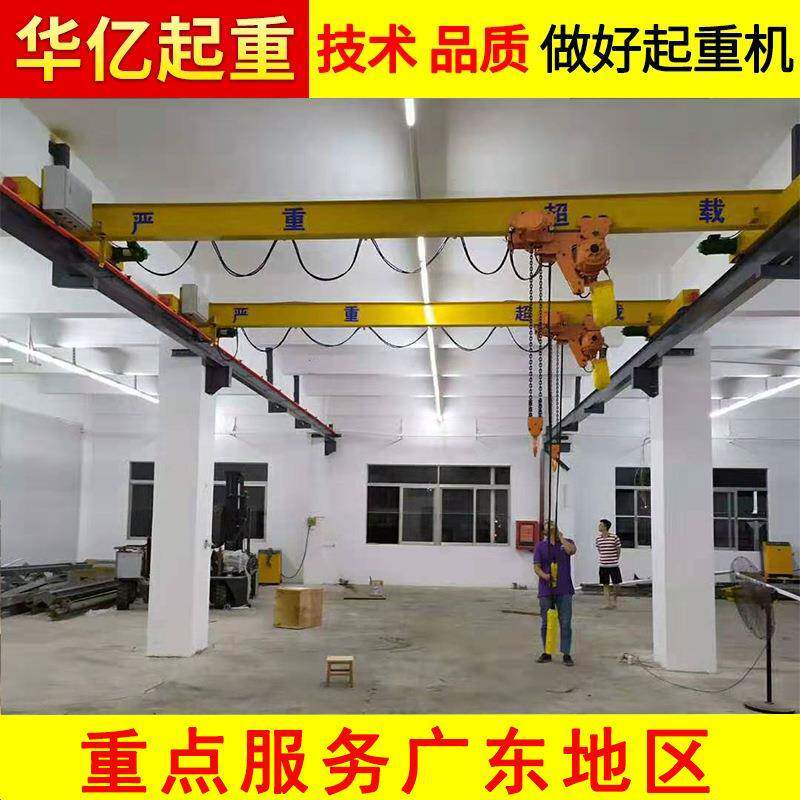 惠州市仲恺高新区电动单梁行车起重机5吨单梁起重机安装