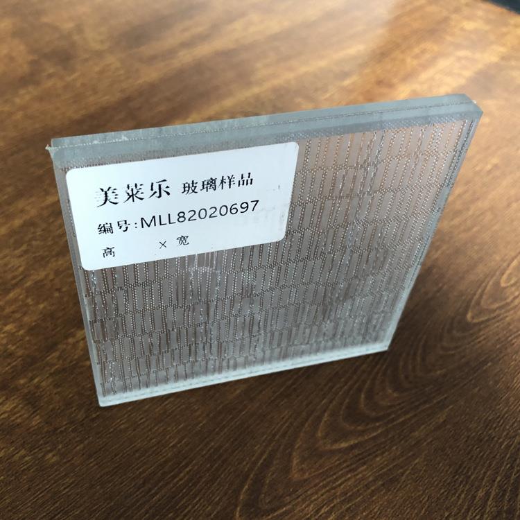 厂家供应彩色石纹玻璃 黄色紫色粉色红色夹层玻璃加工广州