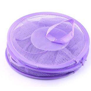 挂式三层收纳吊笼挂袋 圆柱形内衣文胸封闭晒衣篮收挂篮