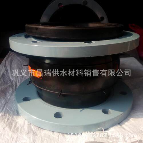 卡箍式橡胶接头 法兰式橡胶软接头 耐水丝扣橡胶柔性接头DN50 65