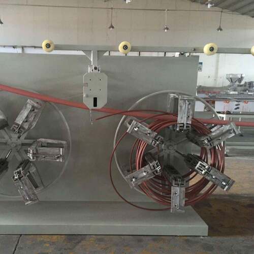PE管材收卷机 PE管双工位收卷装置 double winder machine