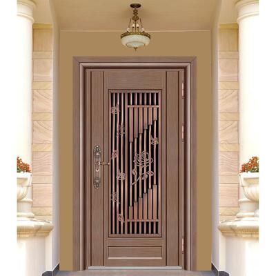 厂家供应不锈钢进户门轻奢别墅大门自建房门防爆入户门