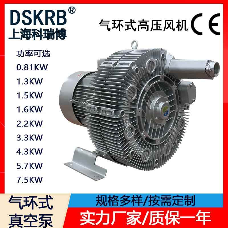 现货金属制制造加工用高压漩涡风机4KRB-双段气环式真空泵