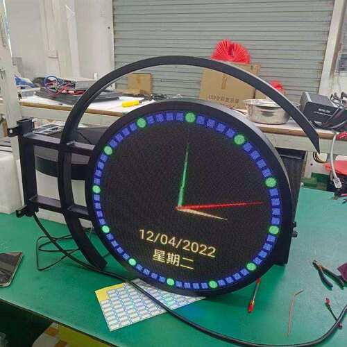 LED圆饼屏LED异形屏 LED圆形弧形 logo屏圆环LED屏 异形LED显示屏