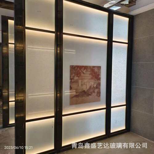 厂家制作安1装5 6  0 182 15 19毫漆米钢化玻璃超白烤724夹胶玻璃