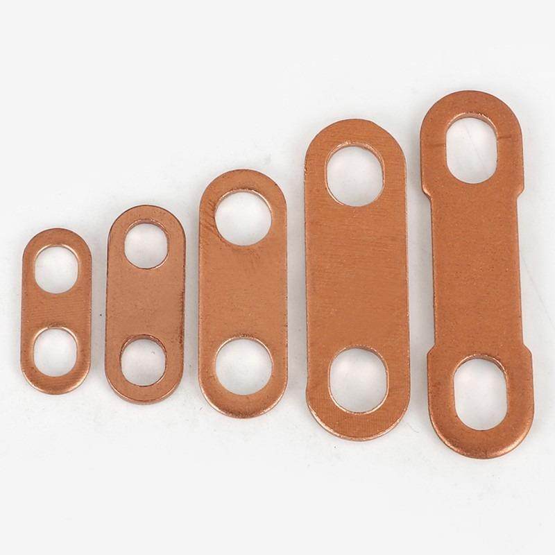 锂电池连接片电机过流黄铜紫铜排法兰防静电跨接铜片非标定做加厚,金属材料及制品,铜材,淘宝优惠券,粉丝福利购,淘宝优惠卷