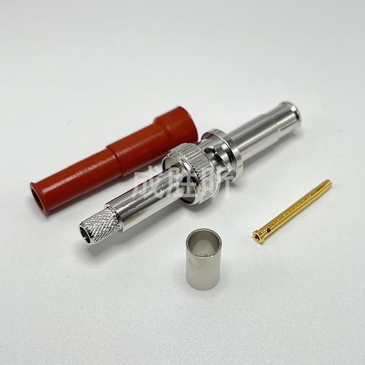 BNC-K-4高压10kv连接器 SHV-1065-1高压RG59电缆十千伏高压接头