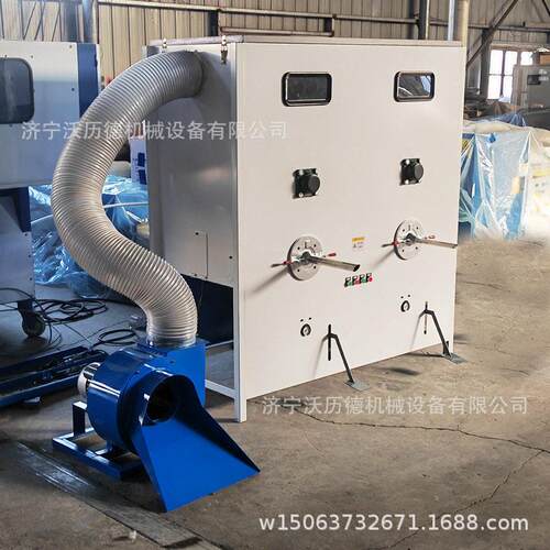 全自动毛绒玩具充棉机双头填充抱枕沙发枕芯毛绒玩具棉花填充