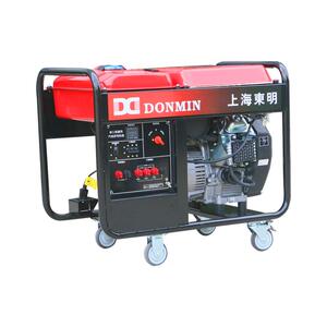 东明DONMIN 单三相10kw便携式小型施工汽油发电机 DMDS12000CXD