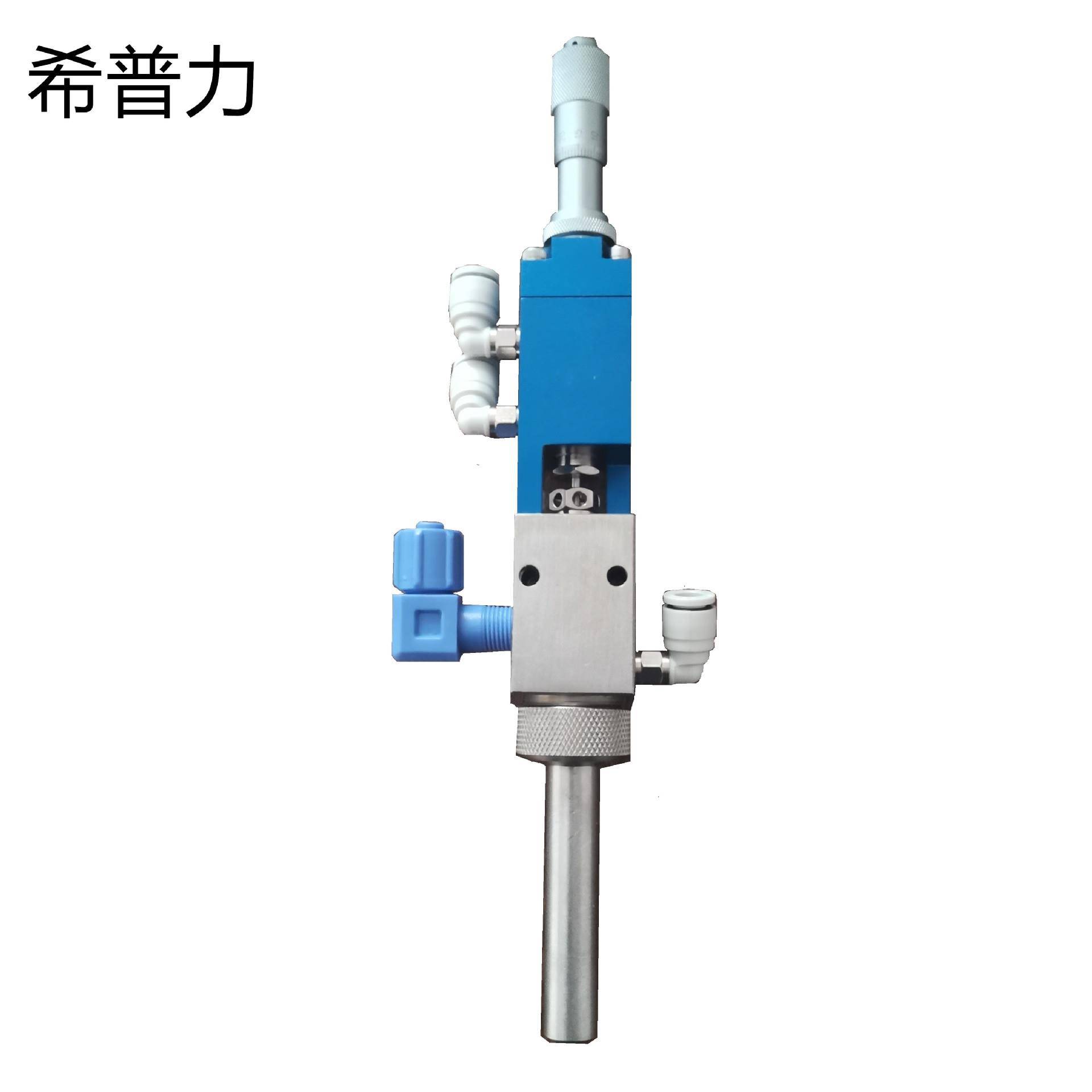 点胶机三防漆点胶枪雾化阀喷胶阀UV胶圆口点胶阀喷雾阀现货供应