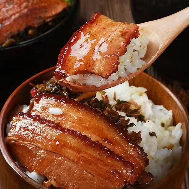 正宗梅菜扣肉梅梅菜扣肉碗500g五香红烧加热即食厨房饭店备菜