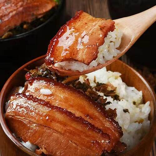 正宗梅菜扣肉梅梅菜扣肉碗500g五香红烧加热即食厨房饭店备菜