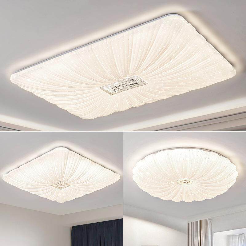 奶油风阳台灯led简约现代客厅吸顶灯北欧家用厨卫灯过道走廊灯具