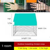 室外建筑家禽鸡笼组装 采购产品室外养殖棚 鸡窝 防雨棚 鸡舍