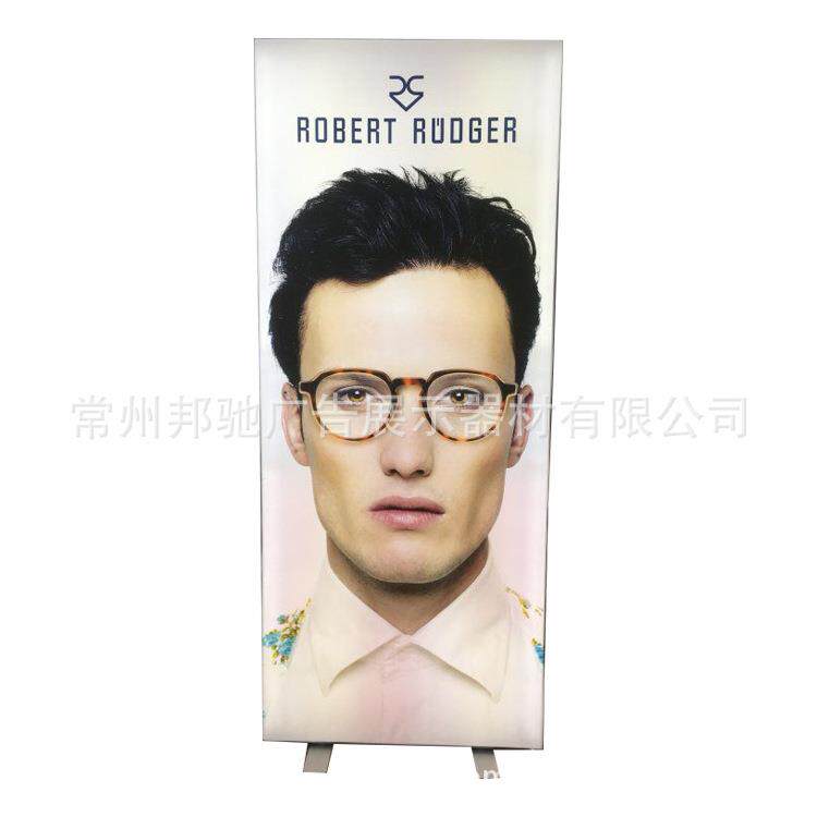 布料广告灯箱江苏厂家卡布带灯LED展架 商场灯箱广告引导牌