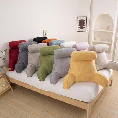 Q3Y办公室软座沙椅抱护腰枕可拆洗床上靠枕头床靠垫靠背包枕XUB头