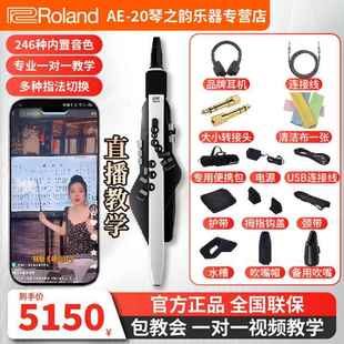罗兰电吹管乐器ae20高级进口专业电子萨克斯新型电葫芦丝乐器大全