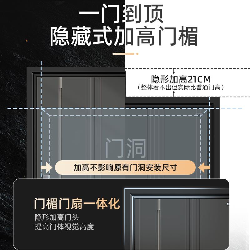 星月神官方防盗门新款家用入户门大门甲级进户安全门子母门