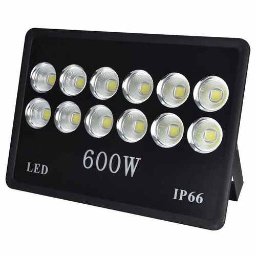 厂家户外300w广告防水亮化100w200w投光灯黑色led灯灯批发 仓库