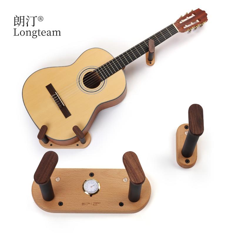 可测湿度电吉他吊架民谣古典斜挂吊架尤克里里琵琶墙壁展示支架