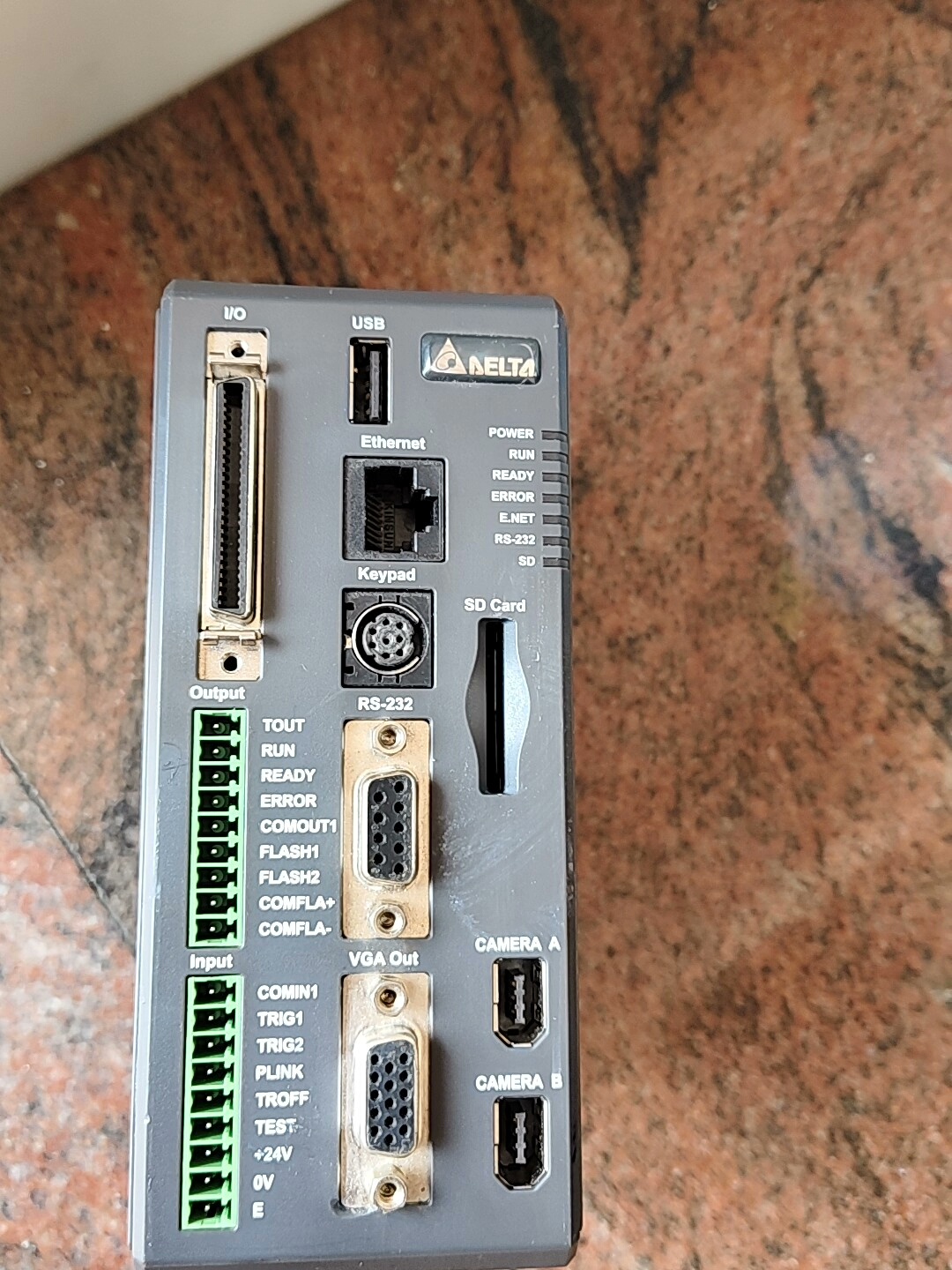 台达视觉控制器DMV1000-80GXC！原装拆机，图为实物