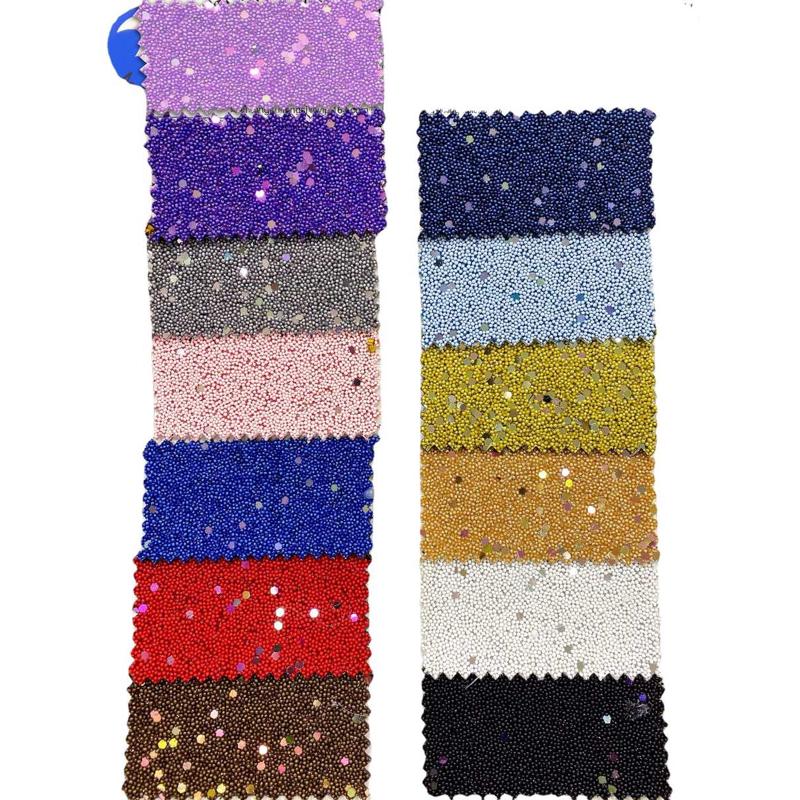 厂家直销 珠子格利特闪光六角亮片PU革斜纹底布 手袋箱包鞋材面料