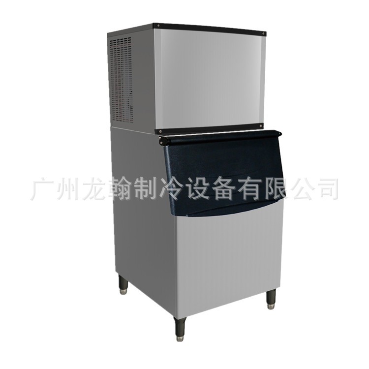 800磅制冰机商用大型冰粒机全自动冰块制作机酒店V奶茶店制冷设备