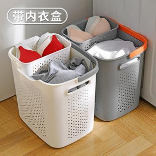 日本家用脏衣篓轻奢脏衣篮卫生间浴室洗衣篮子放脏衣篓高档