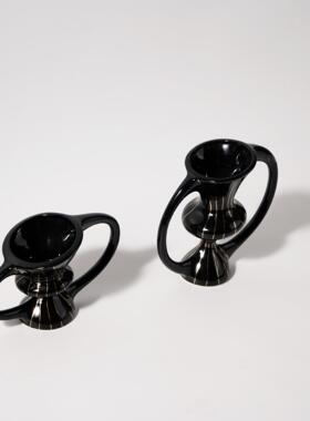 欧创意艺术异围形花器插MH-20231花家具店面软装搭桌配设计高式级