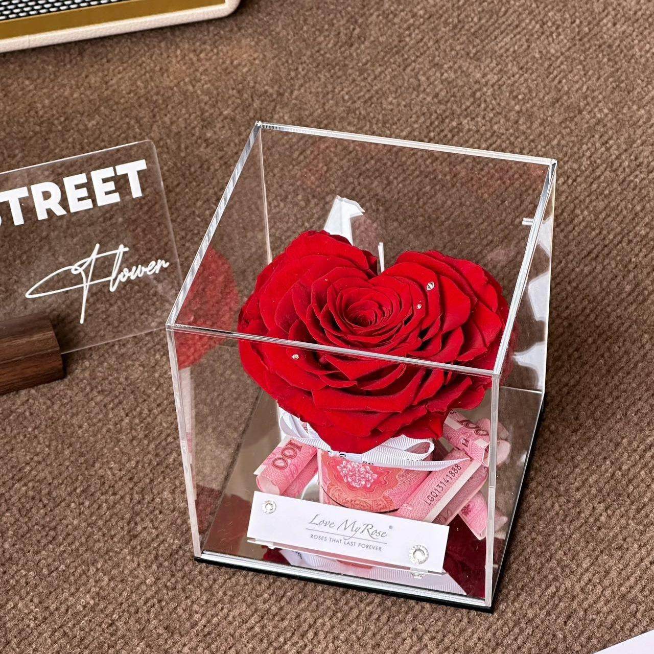 网红有钱花永生花玫瑰花爱心真花礼盒520送女友闺蜜表白生日礼物,家居饰品,餐桌花艺,淘宝优惠券,粉丝福利购,淘宝优惠卷