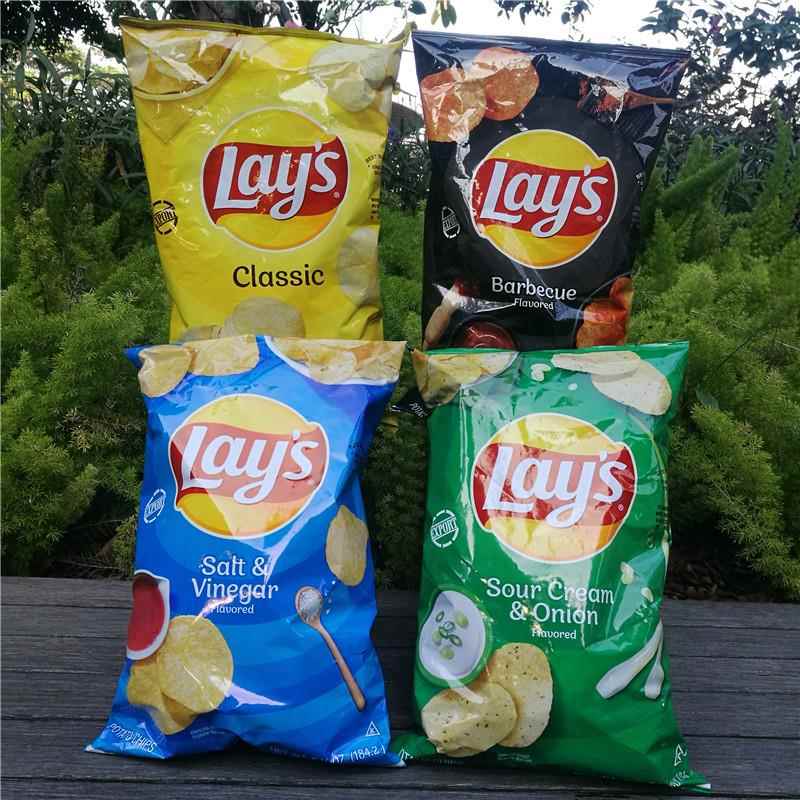 美国原装进口 乐事多种口味薯片 Lay’s potato chips 184.2g
