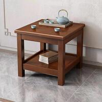 老式小方桌正方形木桌客厅家用60x60沙发边桌实木茶桌茶几小桌子