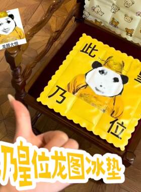这才是我该用的东西！此乃皇位龙图冰垫夏季凝胶降温散热清凉坐垫