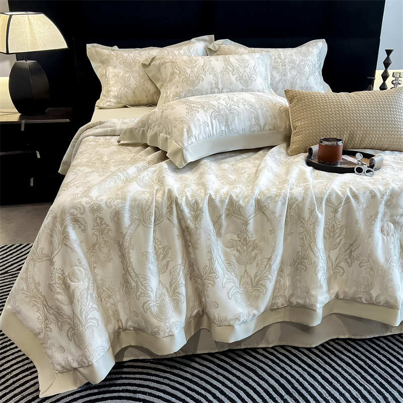 感夏丝凉可冰支人被空调80夏凉丝天轻机单双四件套奢洗赛尔被被莱