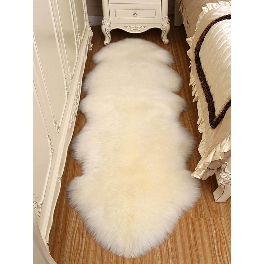 羊毛毯子澳洲整张羊皮垫沙发垫卧室床边欧式羊毛地皮毛一体羊毛垫
