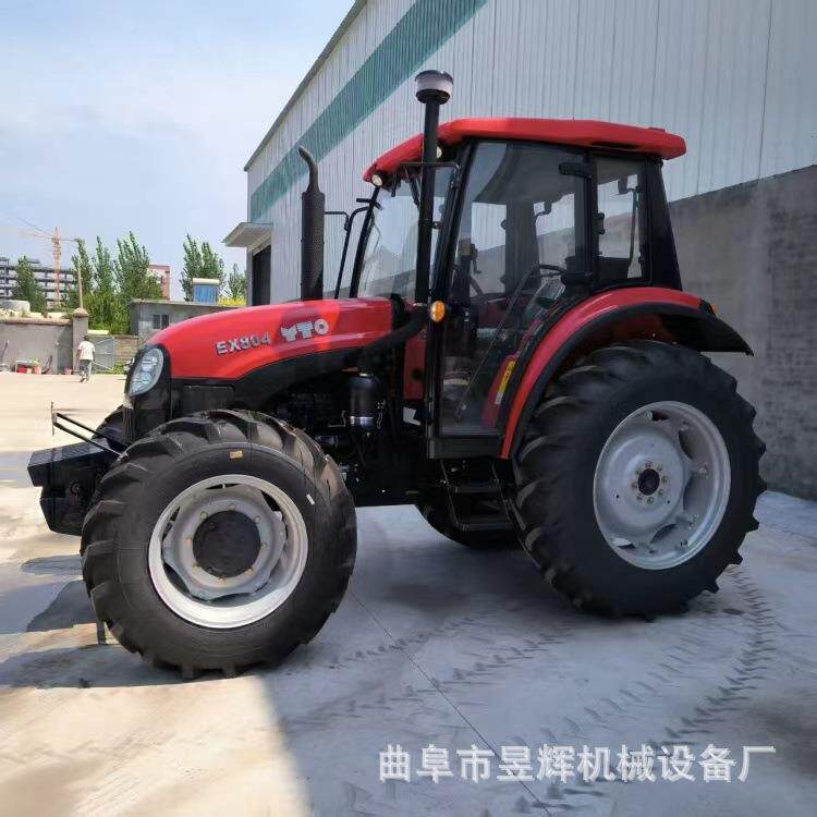出口款TYO804大桥拖拉机农用旋耕驾驶室拖拉机四驱耕地犁田机