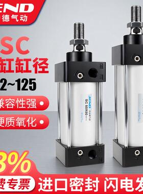SC系列气缸标准套装 大推力SC50气动元件 CHCZ品牌气动设备