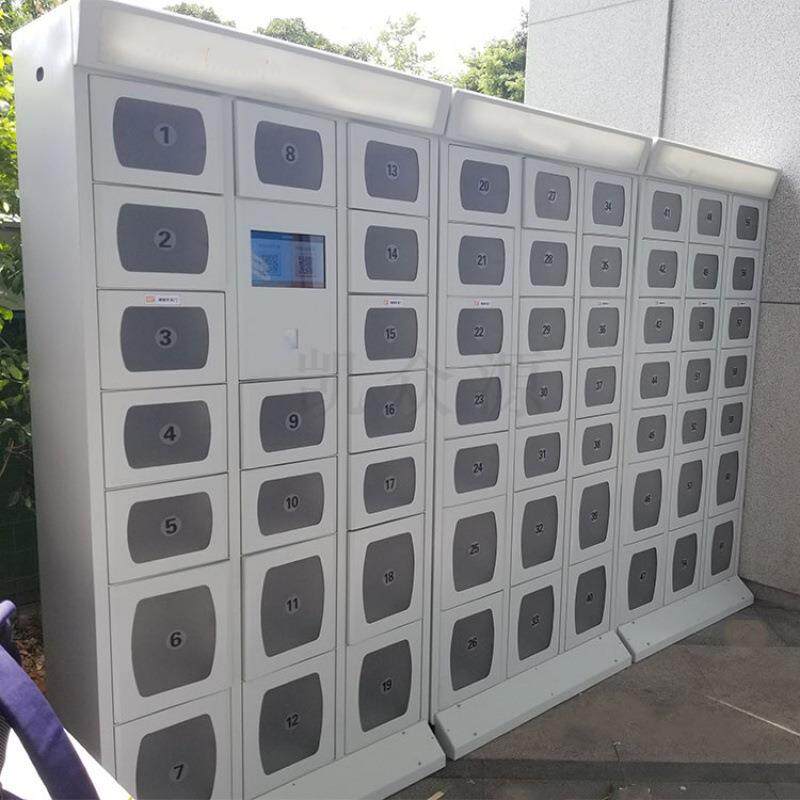 扫码外卖柜早餐加热自提柜保温消毒取餐柜厂家智能锁商用智能柜