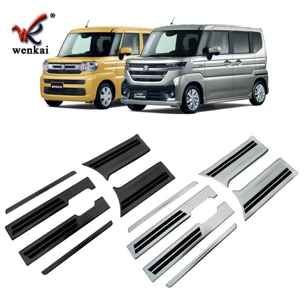 适用于SPACIA改装门槛条 SPACIA COSTOM内饰改装车门迎宾踏板门槛