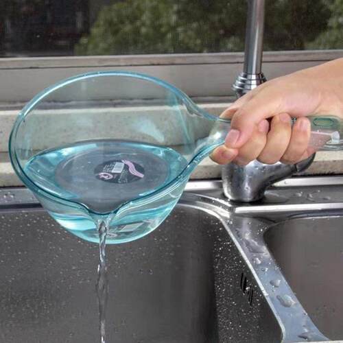 Custom Thickened Plastic Water Scoop for Kitchen, Bathing, a